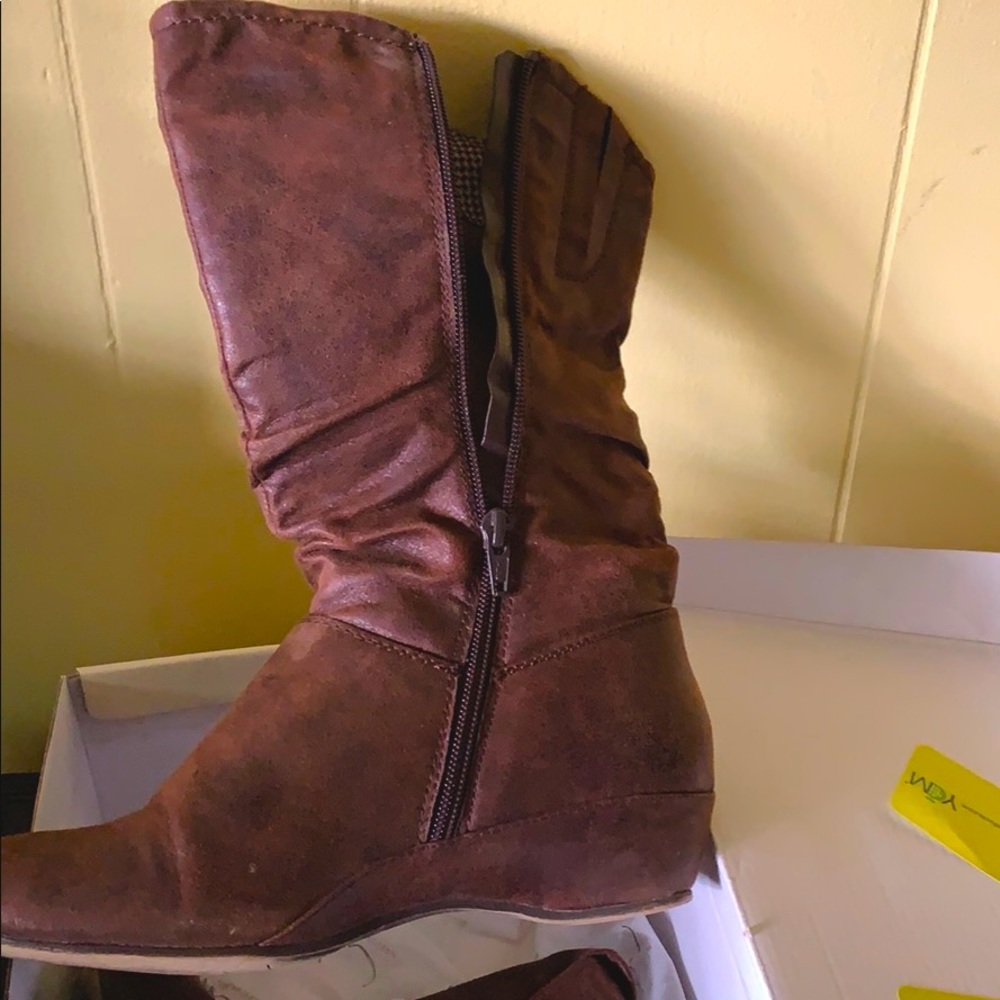 Kim Rogers  Dark Brown Boots